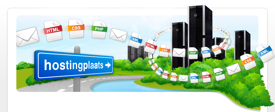 Hosting en webhosting via Hostingplaats.nl